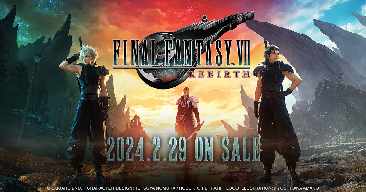 【米国売上】2024年2月は『FF7リバース』がわずか3日の売上で月間2位年間4位にライクイン！200万本規模の売上は達成済みか