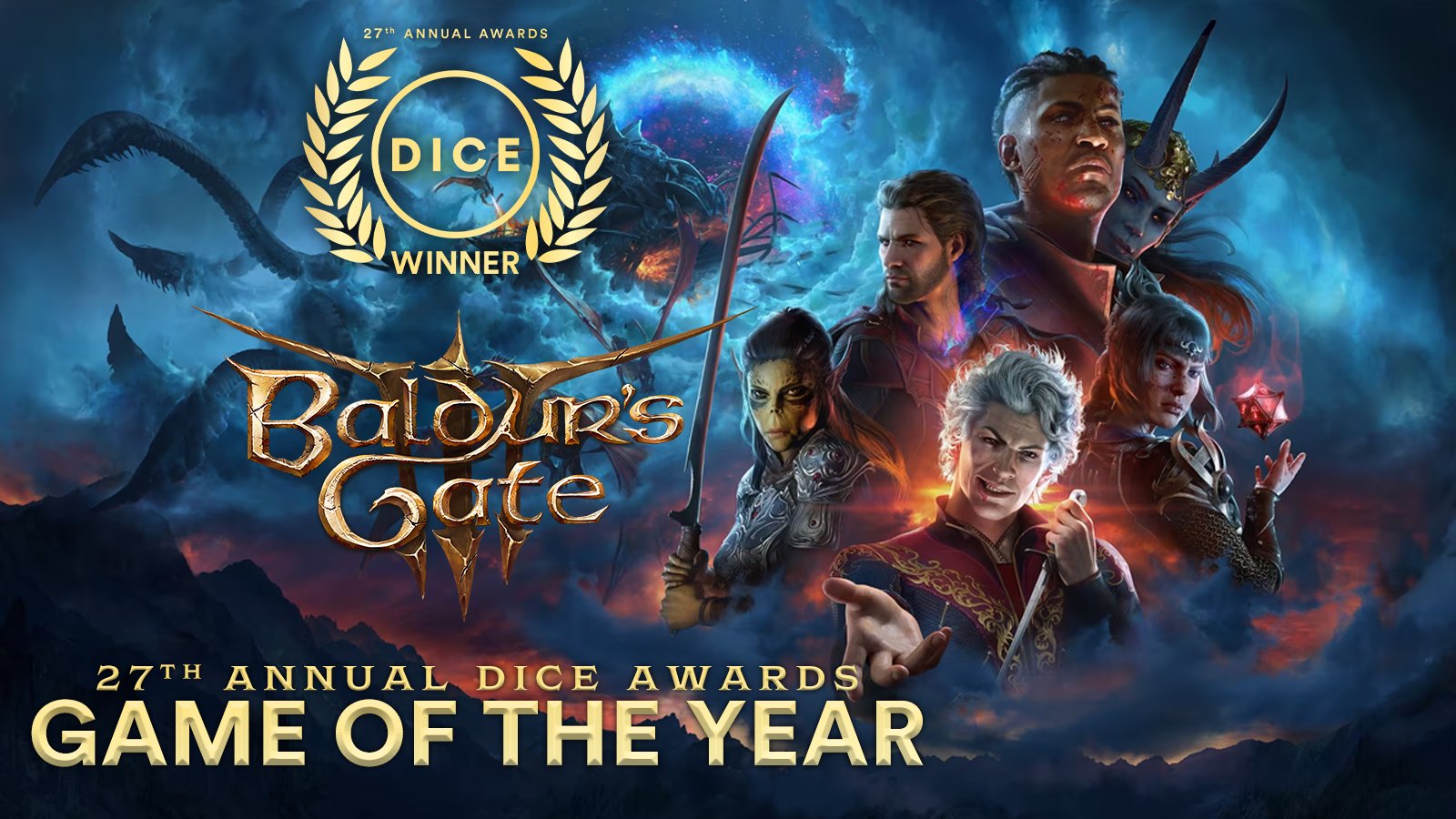 【4大GOTY】開発者が選ぶ「DICE2024」GOTYは『BG3』で3冠！『スパイダーマン2』が最多6部門受賞！『ティアキン』『マリオワンダー』『SF6』は1部門受賞するも『FF16』は受賞ならず。